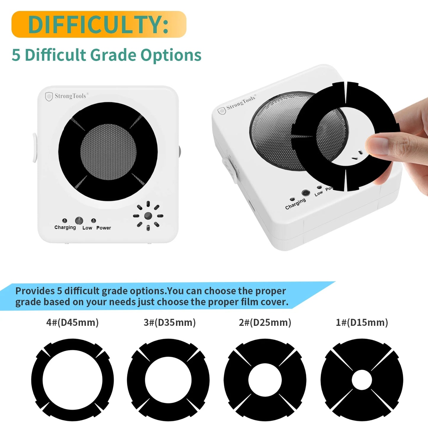 Dry Fire Laser Target Portable Trainer Accessories for Dry Fire Training Compatible Most of Cartridges