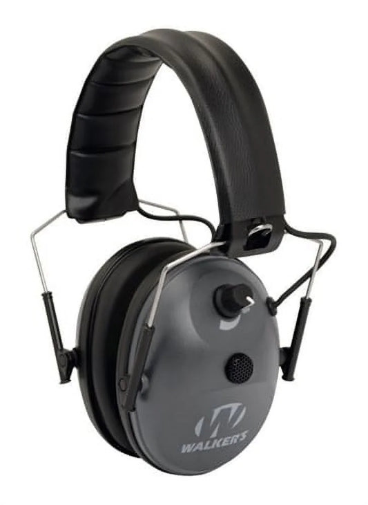 Walker'S Electronic Ear Protection Muff, 24 Noise Reduction Rating, Black