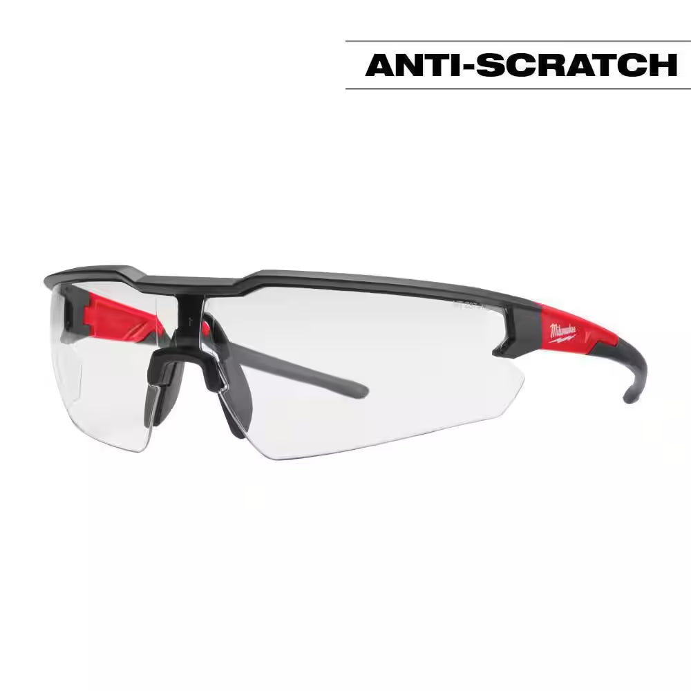 Clear Safety Glasses Anti-Scratch Lenses